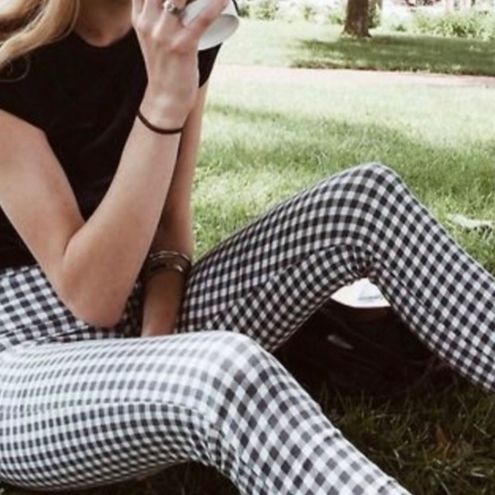 Bytyse Checkered Pattern Pants